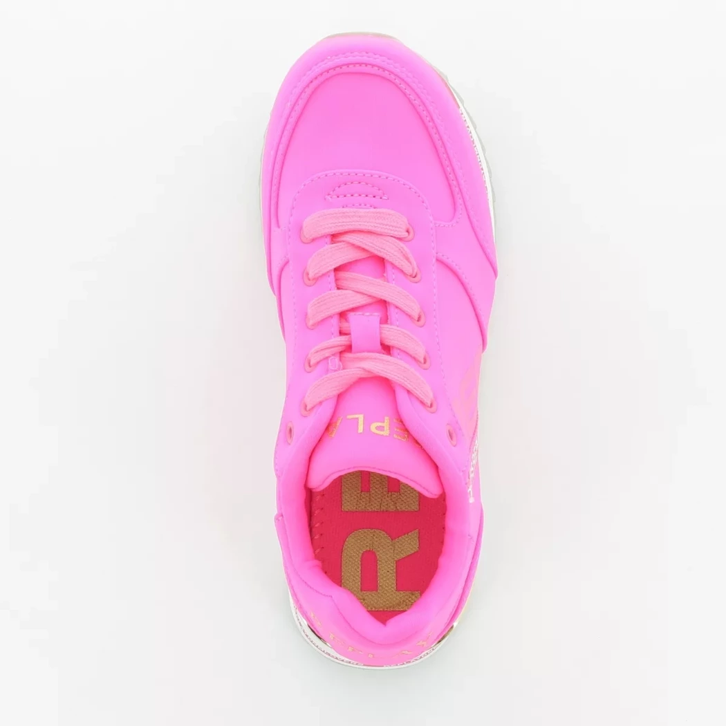 Image (6) de la chaussures Replay - Baskets Rose en Nylon