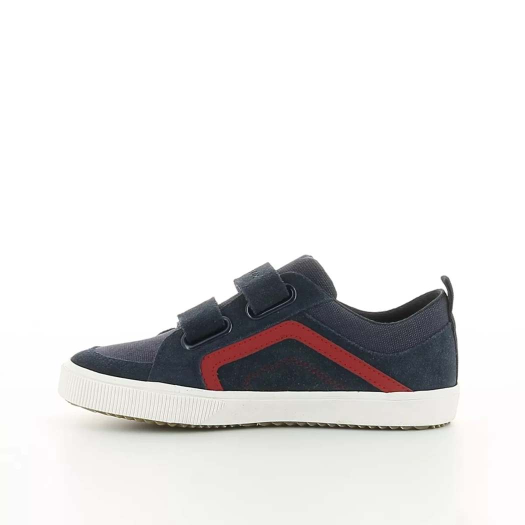 Image (4) de la chaussures Geox - Baskets Bleu en Cuir nubuck