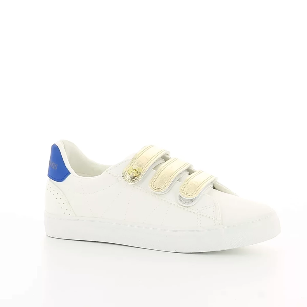 Image (1) de la chaussures Le Temps des Cerises - Chaussures à lacets Blanc en Cuir synthétique