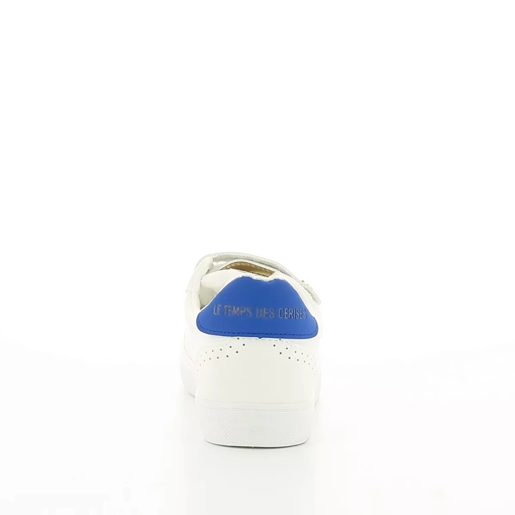 Image (3) de la chaussures Le Temps des Cerises - Baskets Blanc en Cuir synthétique