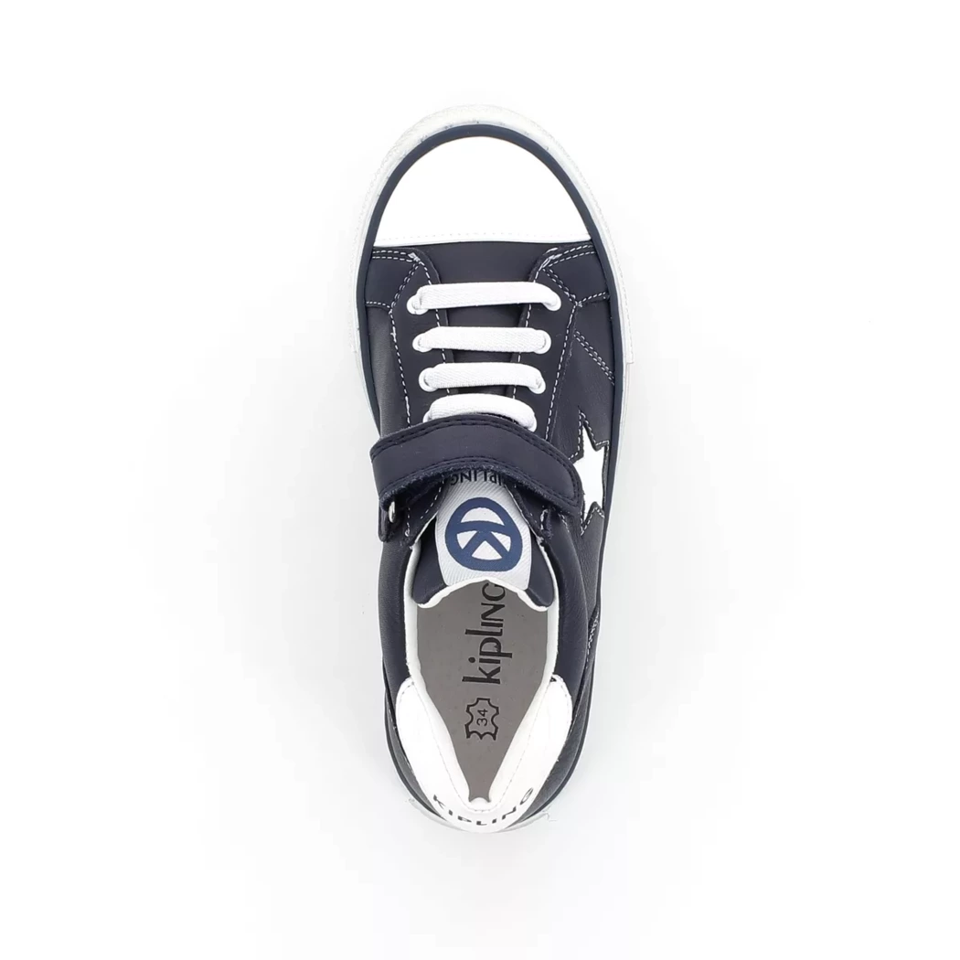 Image (6) de la chaussures Kipling - Baskets Bleu en Cuir