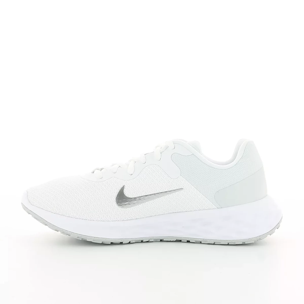 Image (4) de la chaussures Nike - Baskets Blanc en Textile