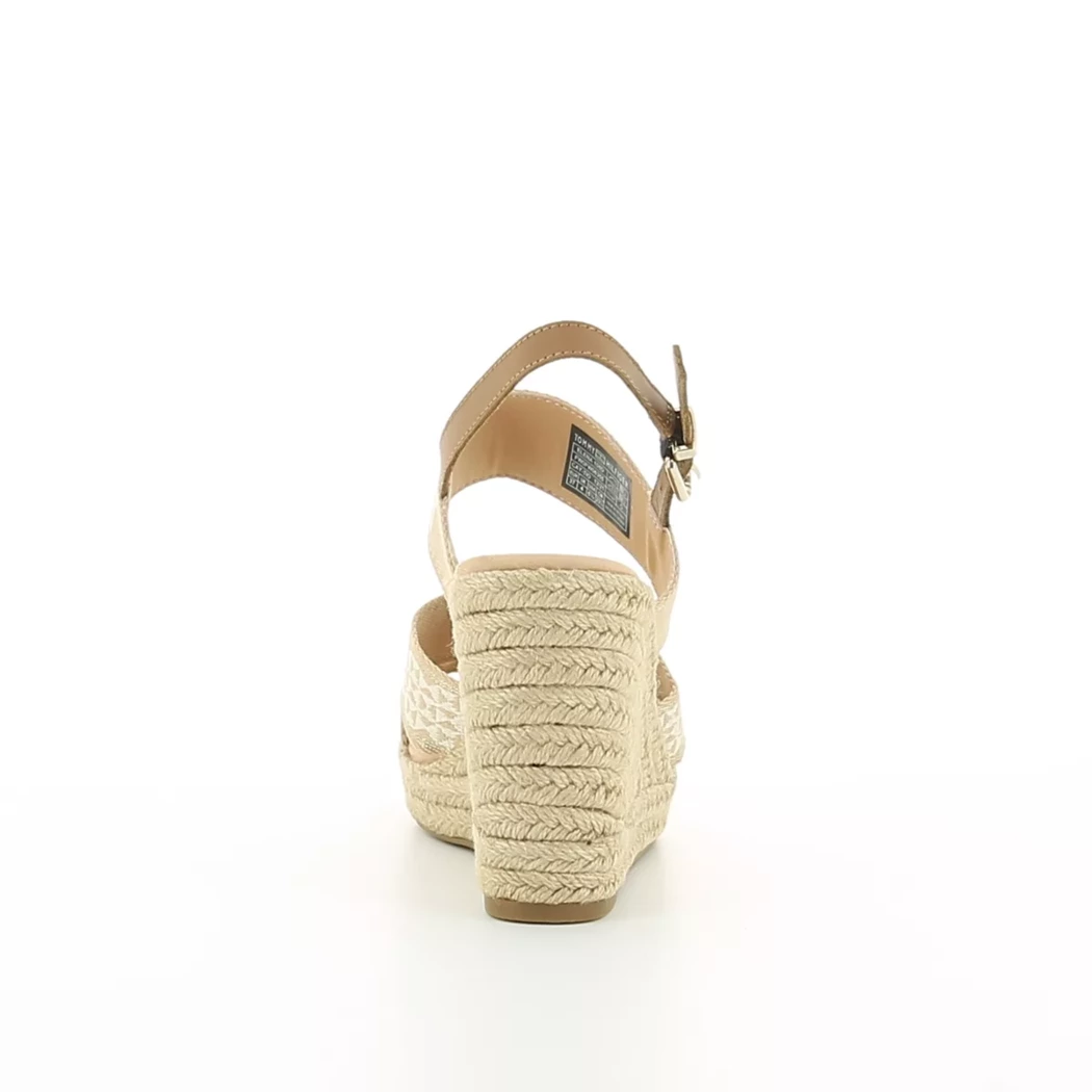 Image (3) de la chaussures Tommy Hilfiger - Sandales et Nu-Pieds Beige en Textile