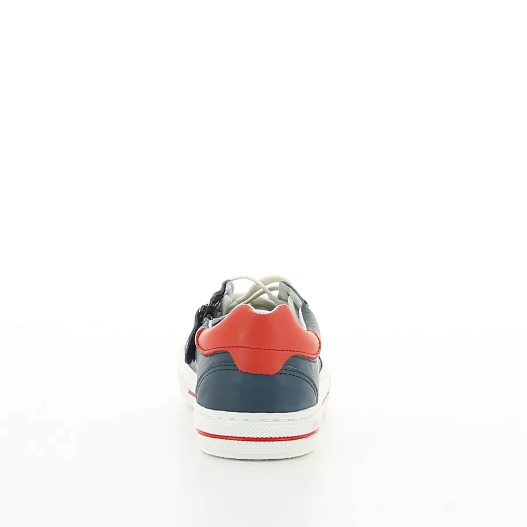Image (3) de la chaussures Norvik - Chaussures à lacets Bleu en Cuir
