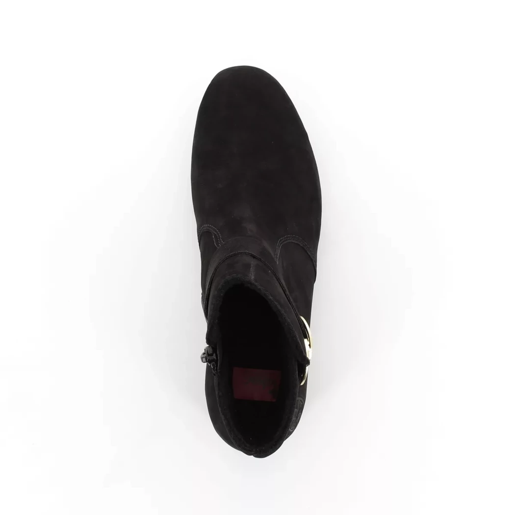 Image (6) de la chaussures Rieker - Boots Noir en Cuir nubuck