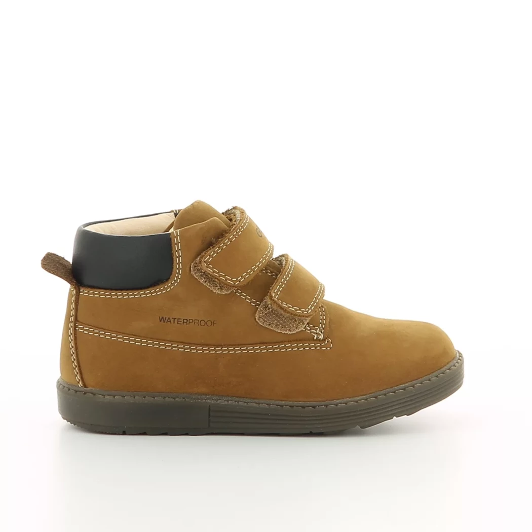 Image (2) de la chaussures Geox - Bottines Cuir naturel / Cognac en Cuir nubuck