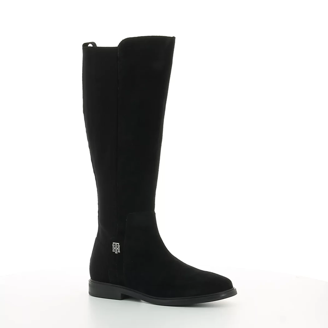 Image (1) de la chaussures Tommy Hilfiger - Bottes Noir en Cuir nubuck