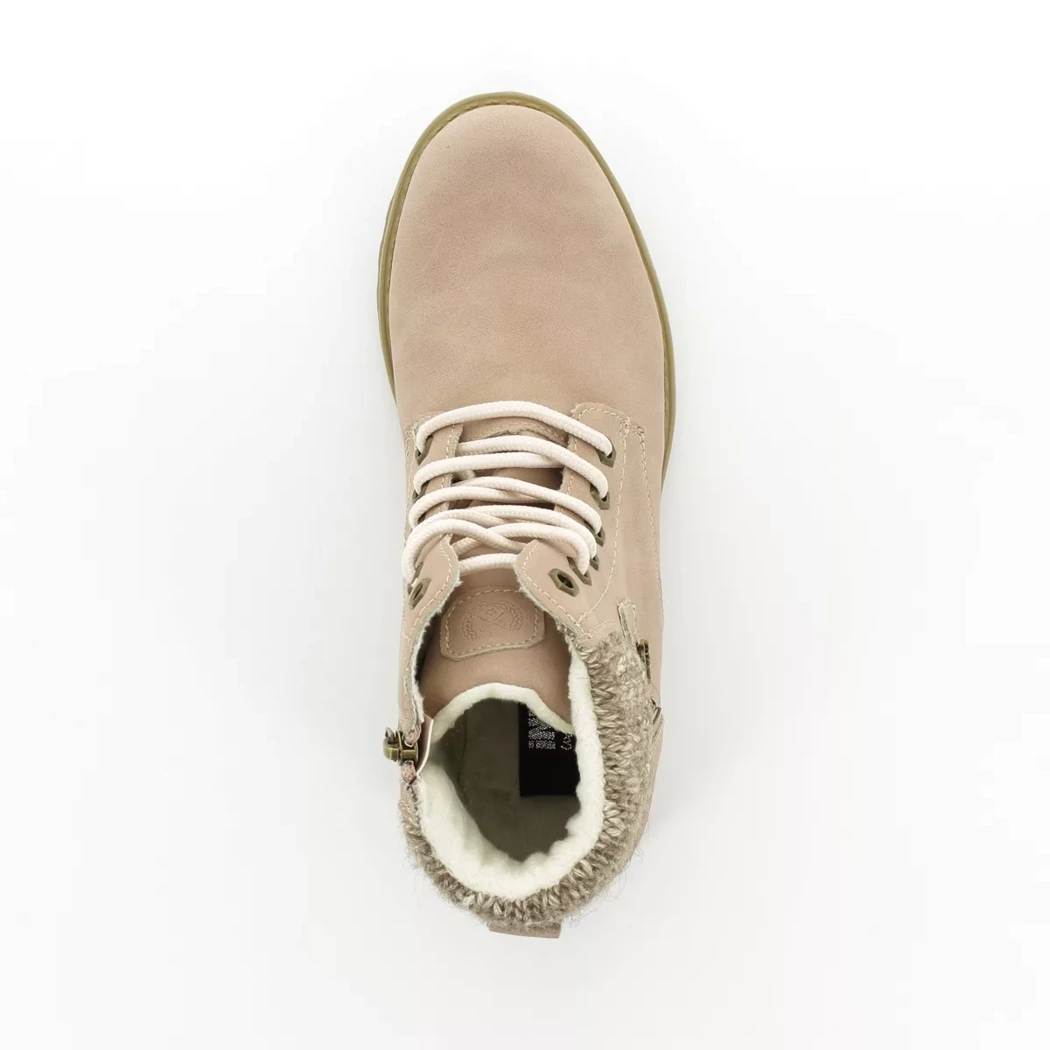 Image (6) de la chaussures Idana - Bottines Rose en Cuir synthétique