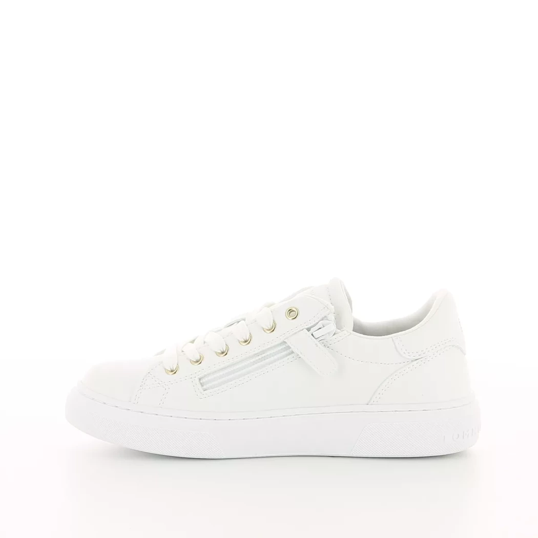 Image (4) de la chaussures Tommy Hilfiger - Baskets Blanc en Cuir synthétique
