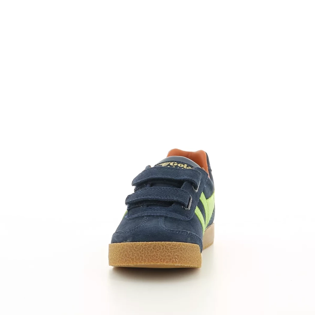 Image (5) de la chaussures Gola - Baskets Bleu en Cuir nubuck