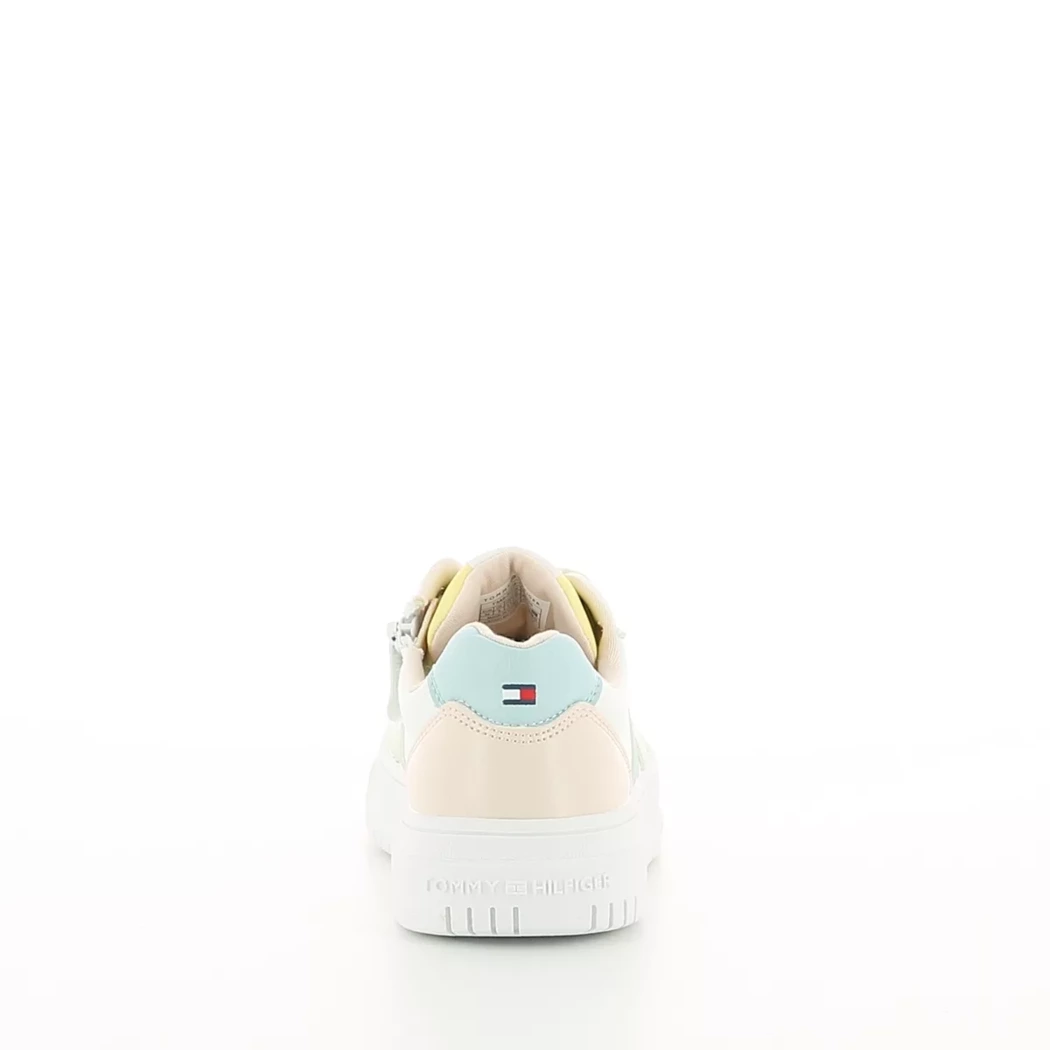 Image (3) de la chaussures Tommy Hilfiger - Baskets Blanc en Cuir synthétique