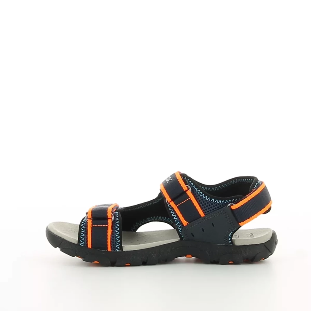 Image (4) de la chaussures Geox - Sandales et Nu-Pieds Bleu en Multi-Matières