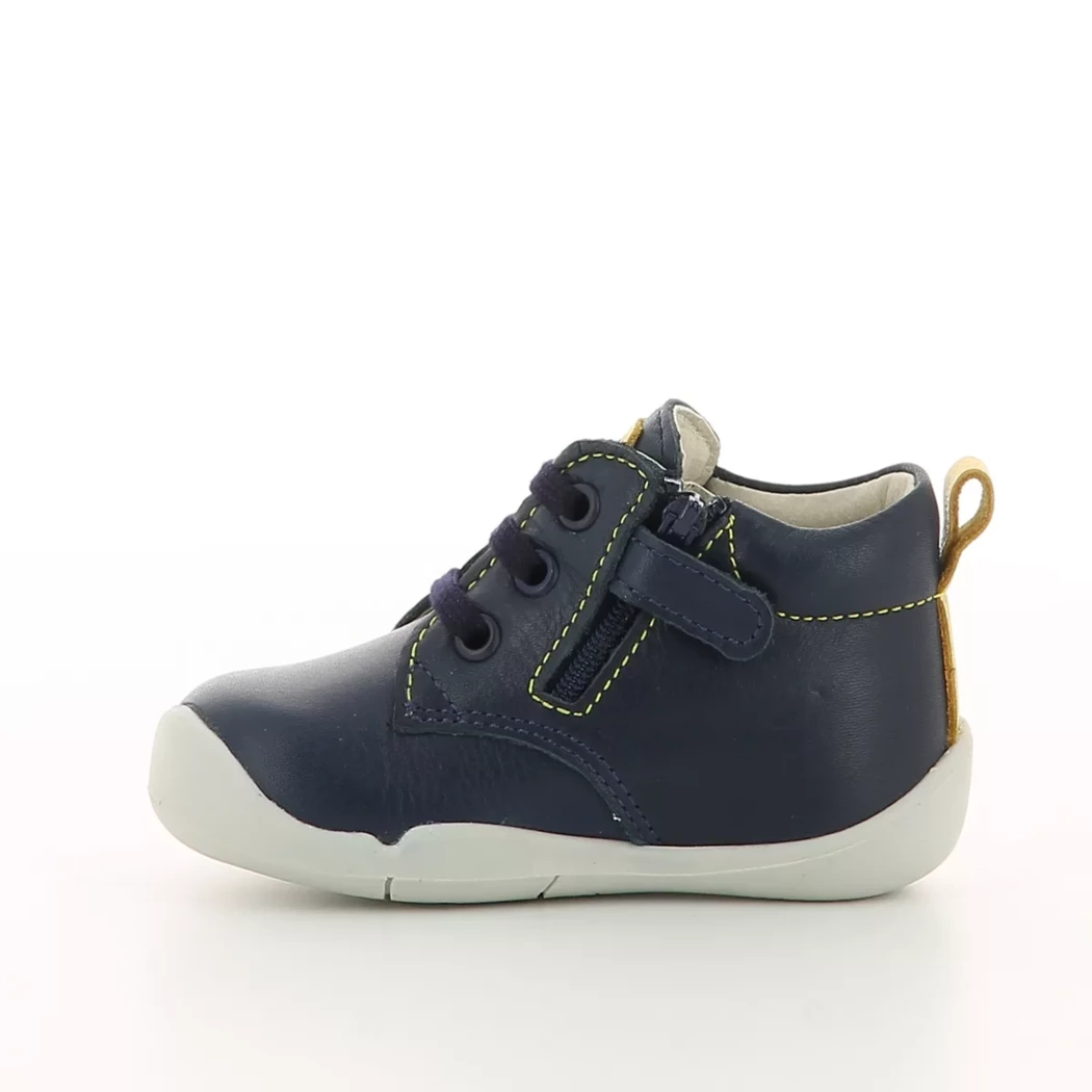 Image (4) de la chaussures Kickers - Bottines Bleu en Cuir