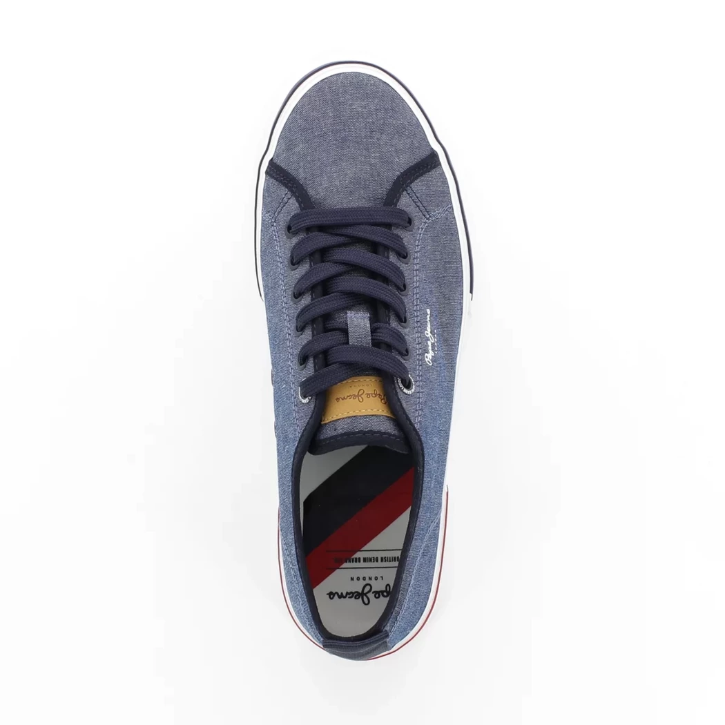 Image (6) de la chaussures Pepe Jeans - Baskets Bleu en Textile