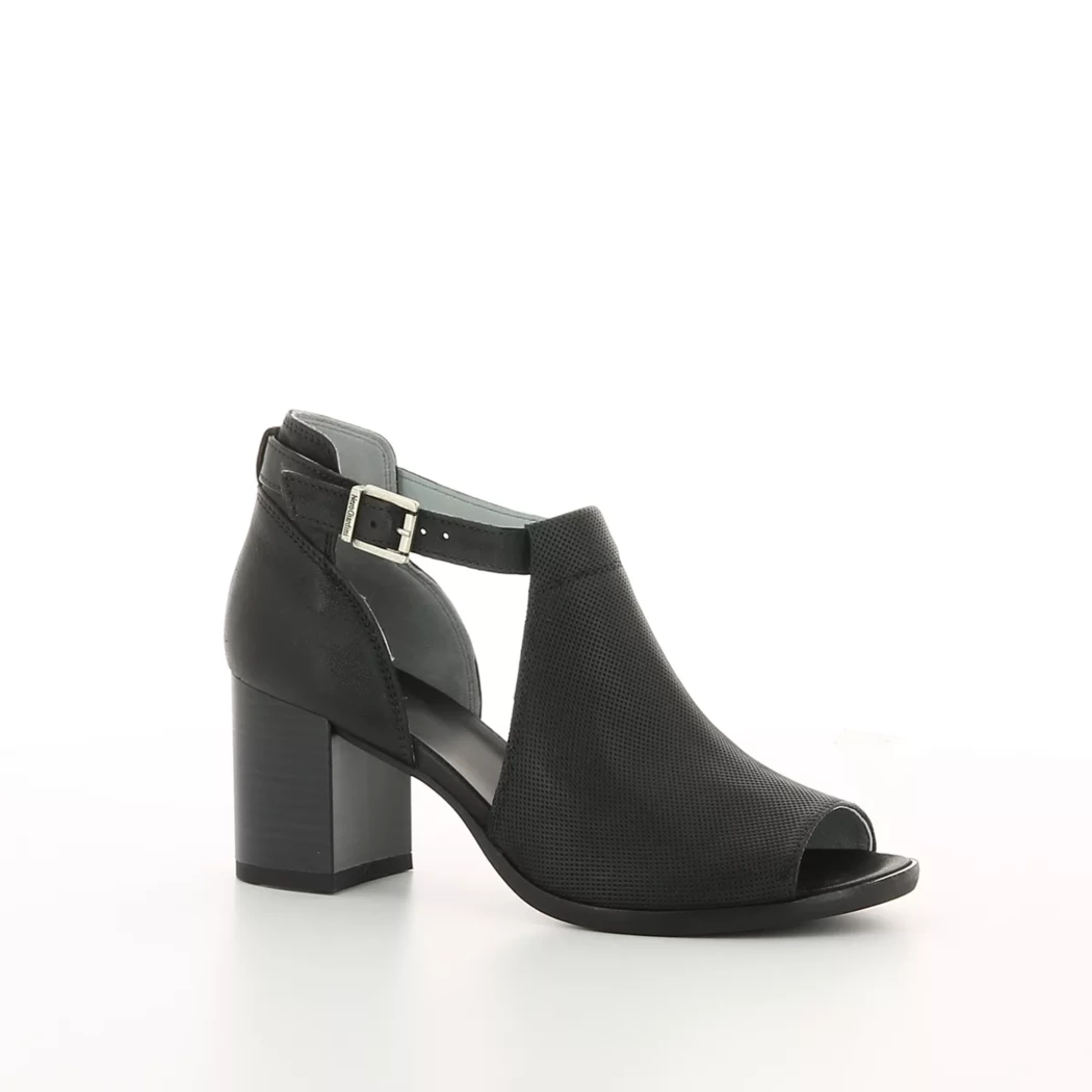 Image (1) de la chaussures Nero Giardini - Sandales et Nu-Pieds Noir en Cuir synthétique