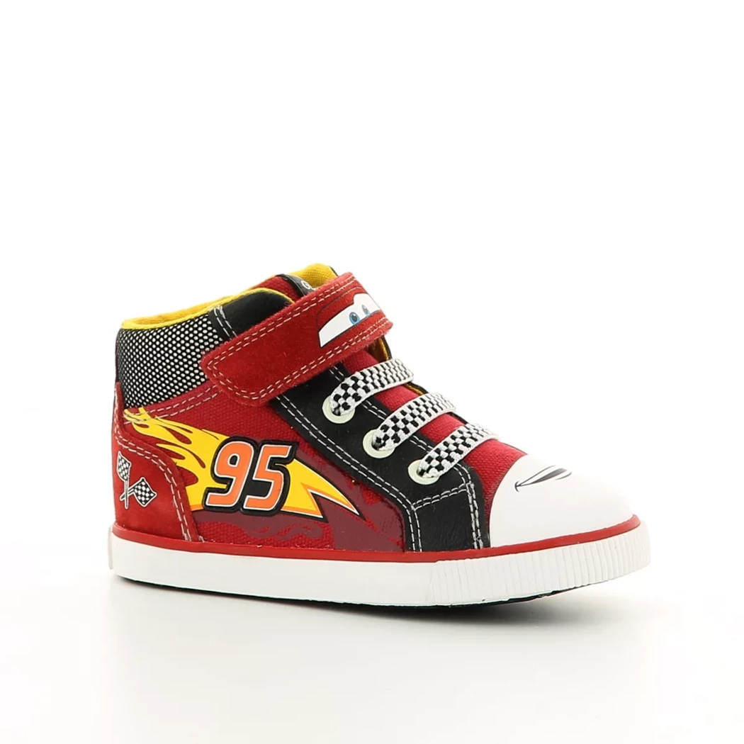 Image (1) de la chaussures Geox - Baskets Rouge en Textile