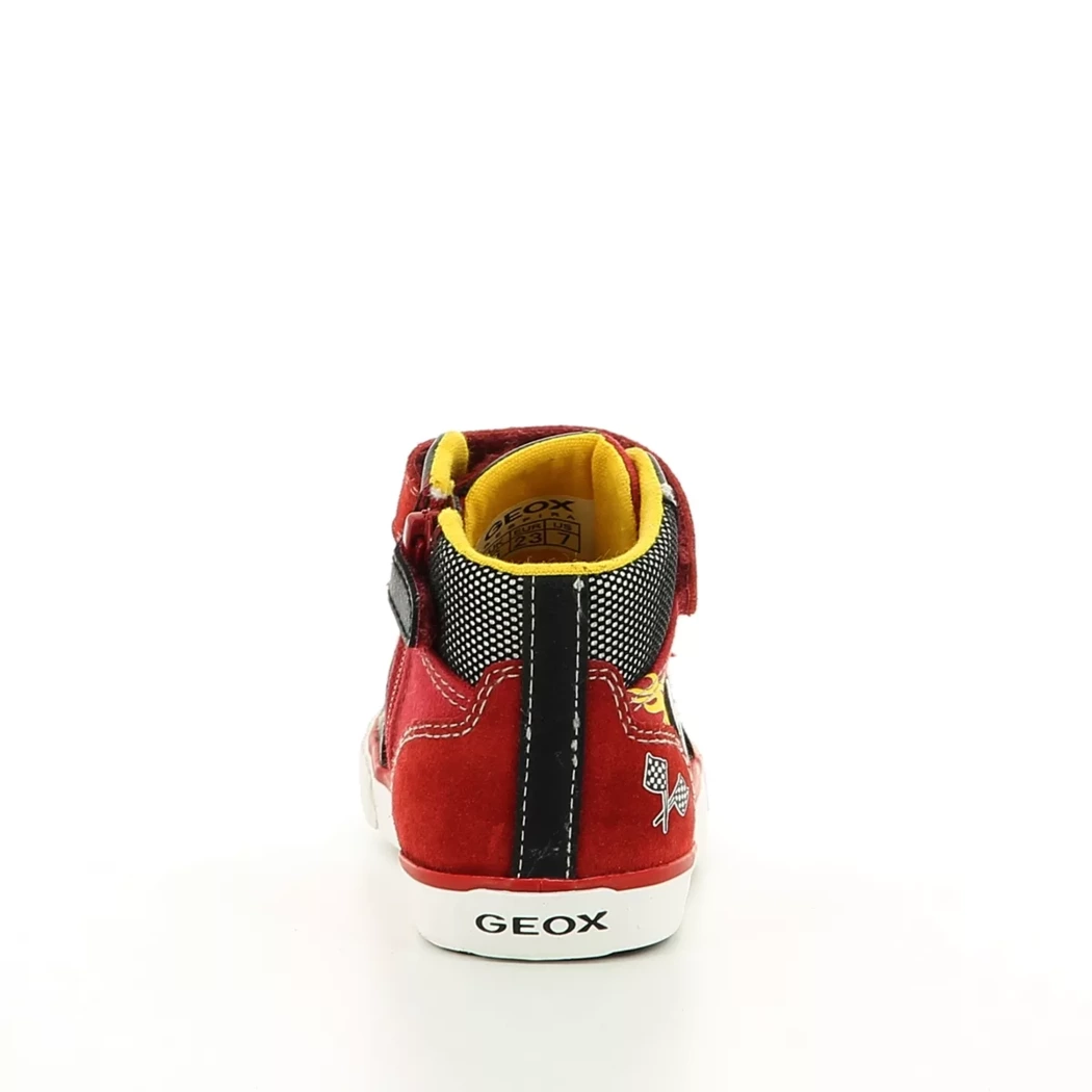 Image (3) de la chaussures Geox - Baskets Rouge en Textile