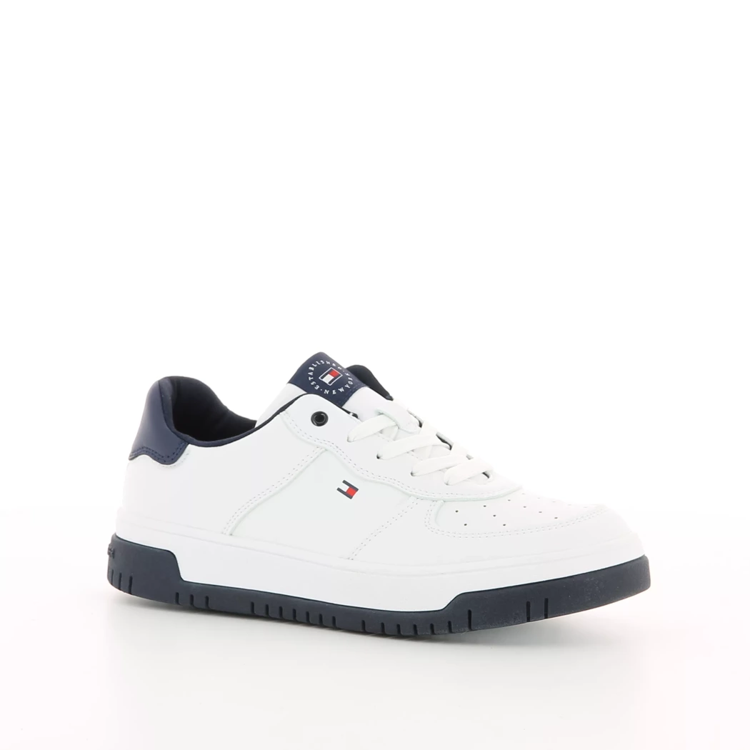 Image (1) de la chaussures Tommy Hilfiger - Baskets Blanc en Cuir synthétique