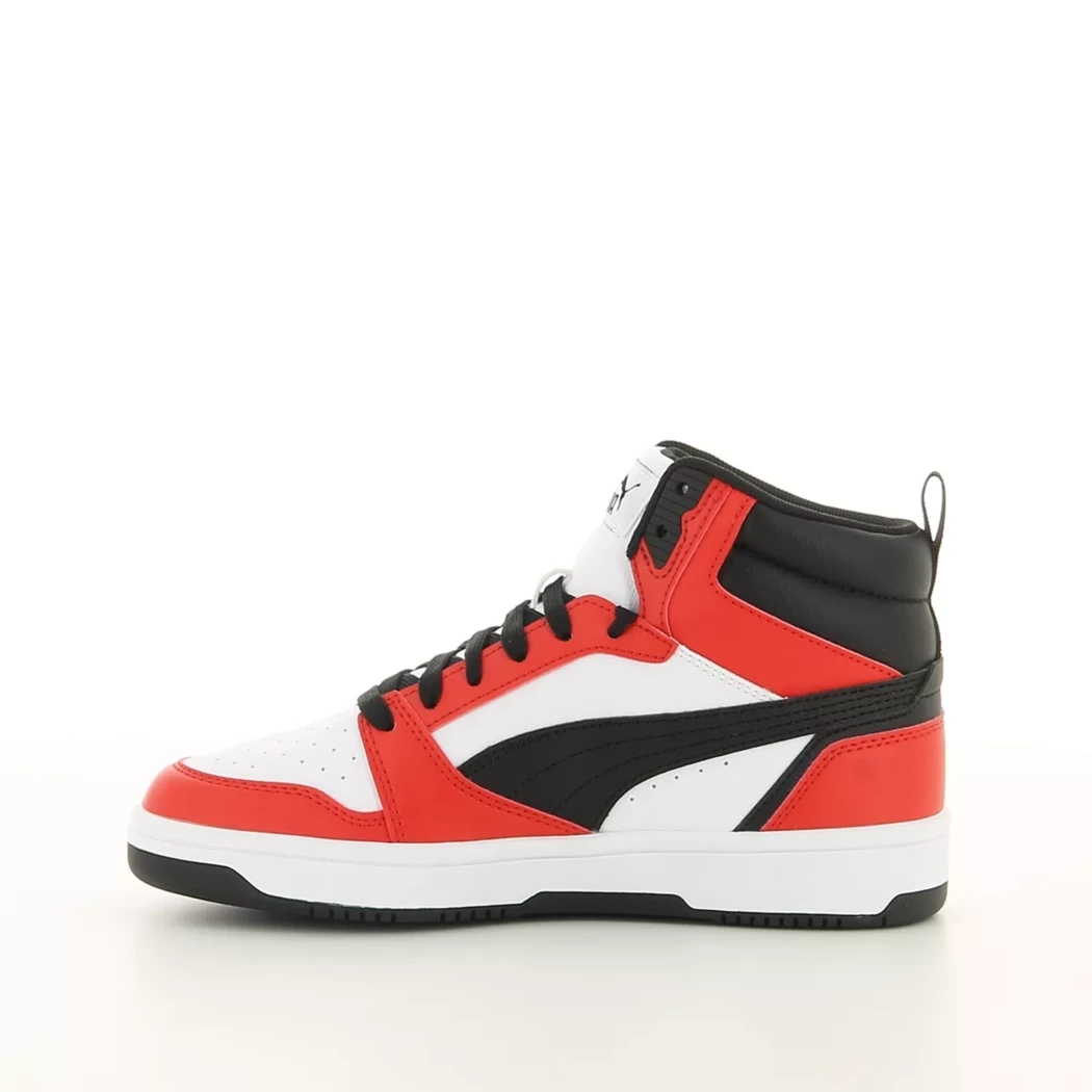 Image (4) de la chaussures Puma - Baskets Rouge en Cuir synthétique