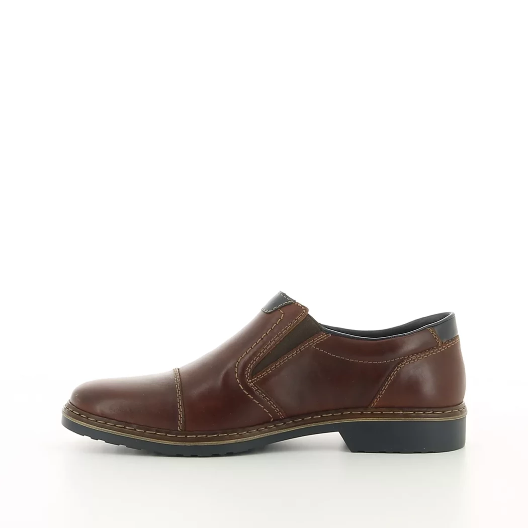 Image (4) de la chaussures Rieker - Mocassins Cuir naturel / Cognac en Cuir