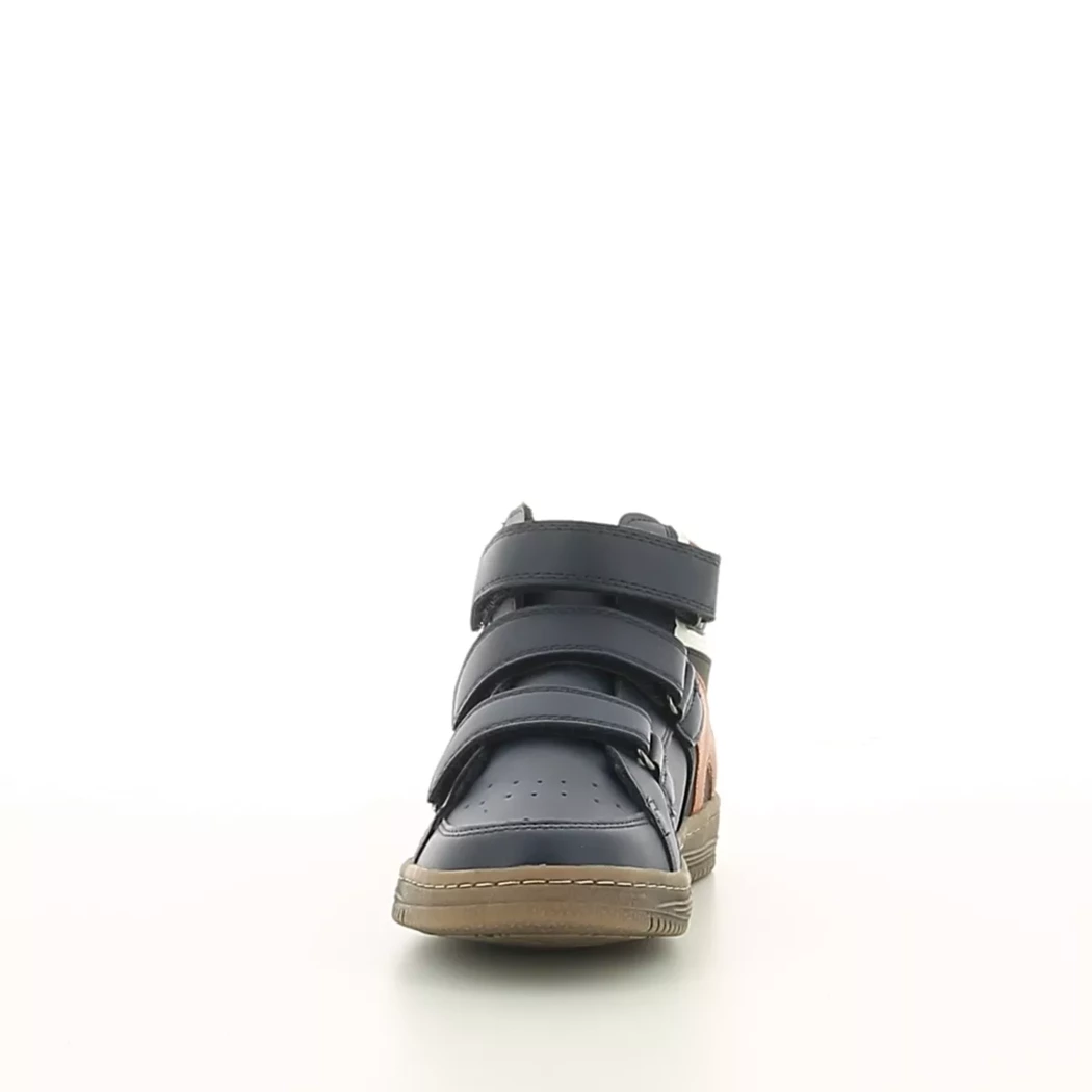 Image (5) de la chaussures Kickers - Bottines Bleu en Cuir synthétique