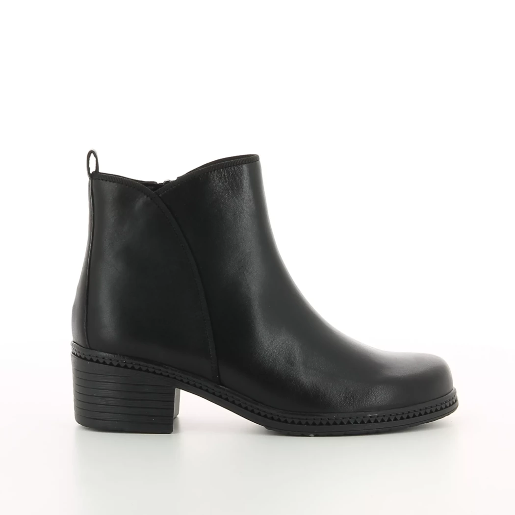 Image (2) de la chaussures Gabor - Boots Noir en Cuir