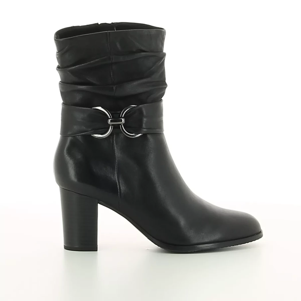 Image (2) de la chaussures Caprice - Boots Noir en Cuir