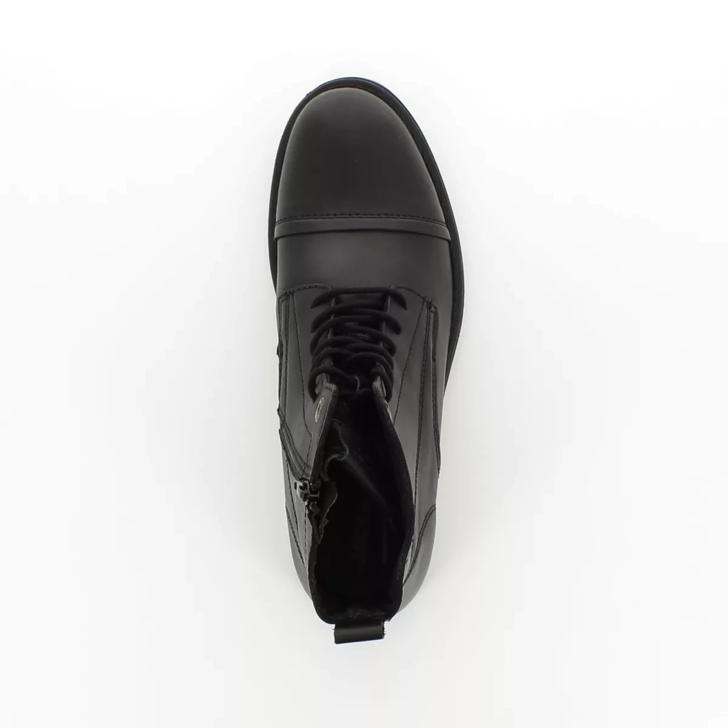 Image (6) de la chaussures Jack & Jones - Bottines Noir en Cuir