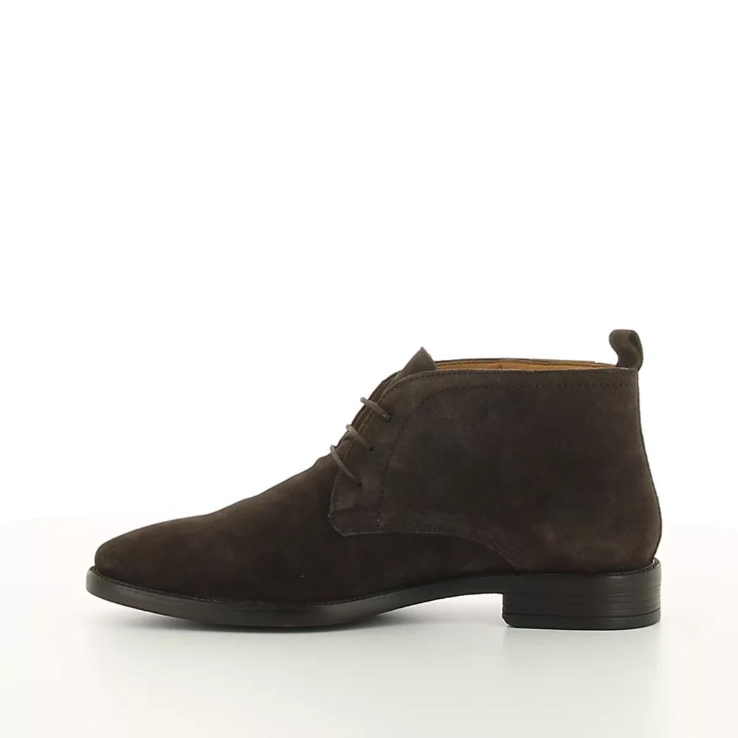 Image (4) de la chaussures Stressless - Bottines Marron en Cuir nubuck