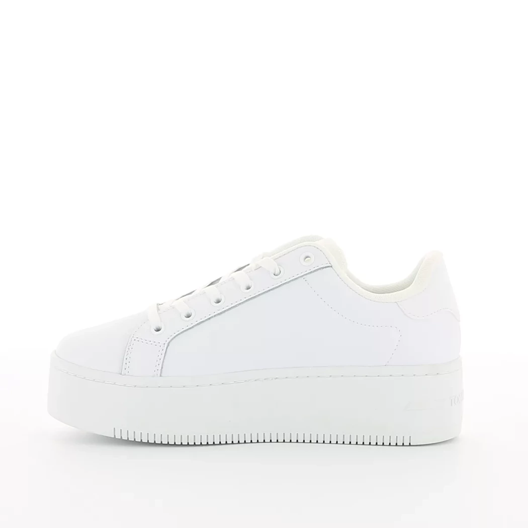 Image (4) de la chaussures Tommy jeans - Baskets Blanc en Cuir