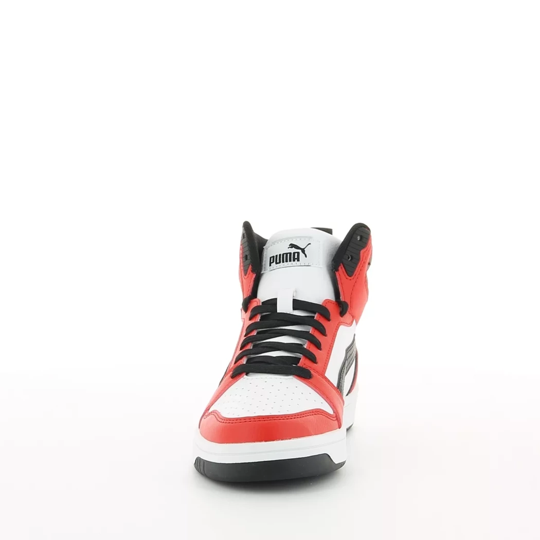 Image (5) de la chaussures Puma - Baskets Rouge en Cuir synthétique