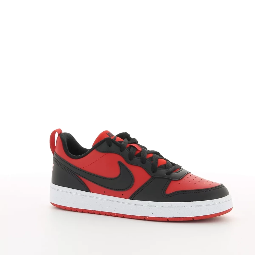 Image (1) de la chaussures Nike - Baskets Rouge en Cuir synthétique