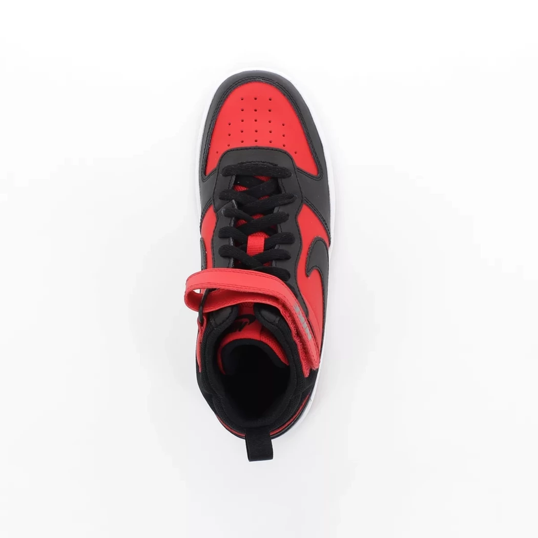Image (6) de la chaussures Nike - Baskets Rouge en Cuir synthétique