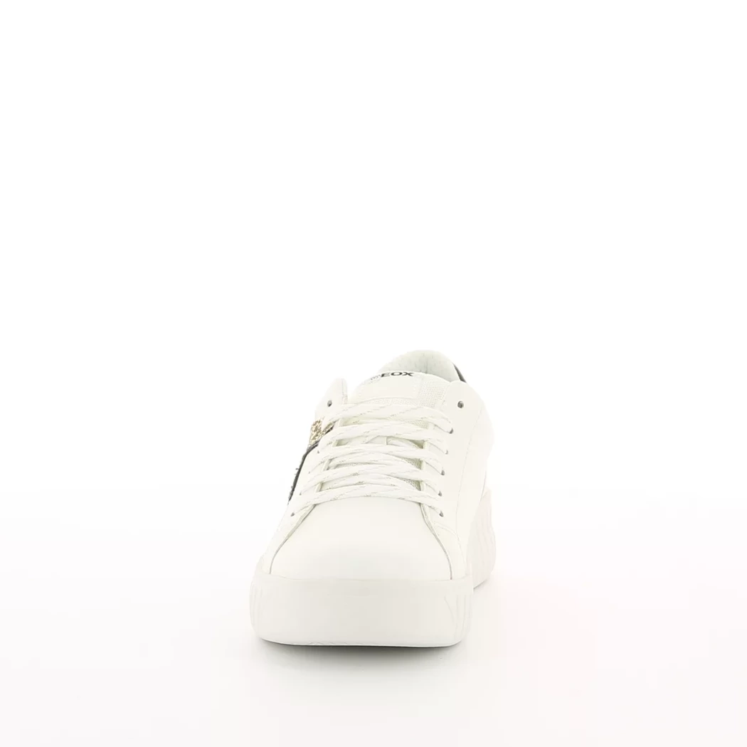Image (5) de la chaussures Geox - Baskets Blanc en Cuir synthétique