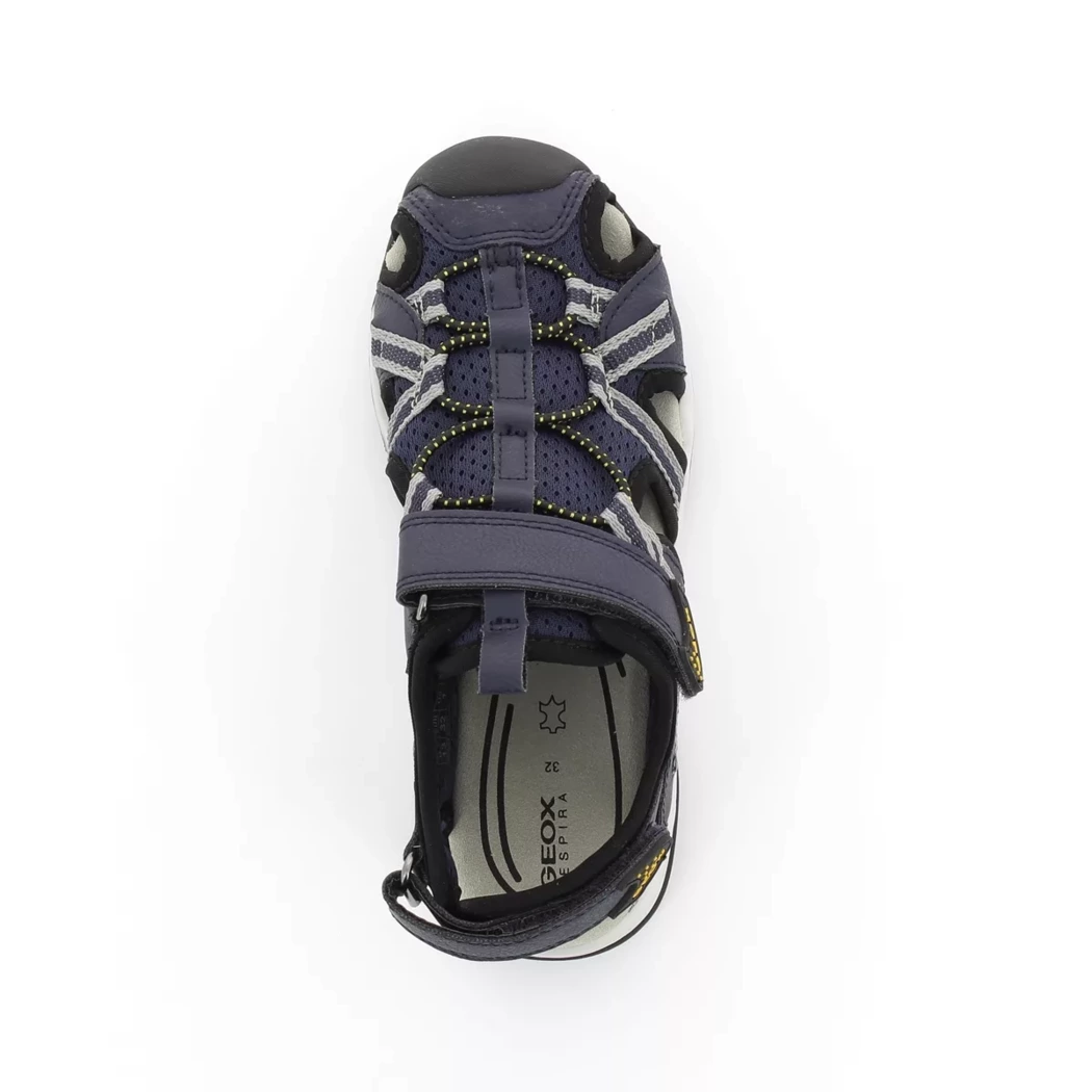 Image (6) de la chaussures Geox - Sandales et Nu-Pieds Bleu en Cuir synthétique