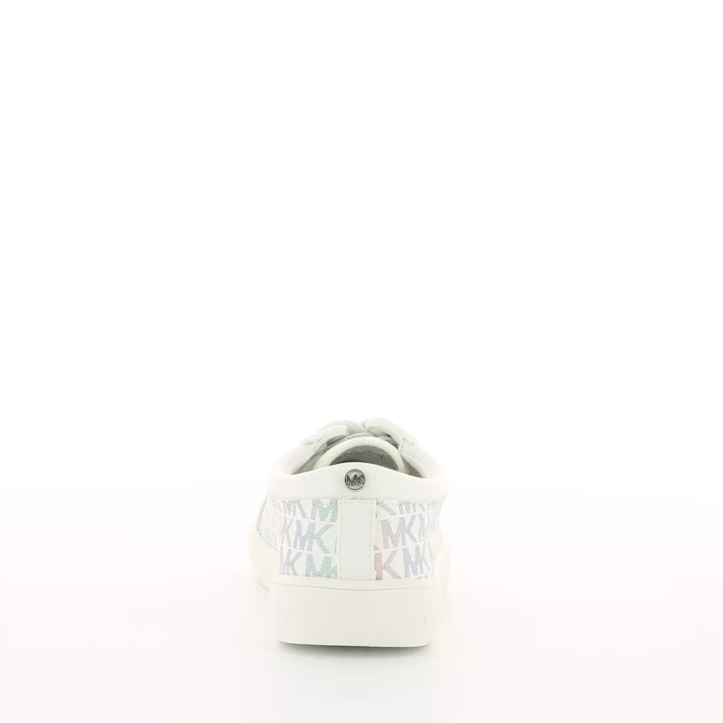 Image (3) de la chaussures Michael Kors Kids - Baskets Blanc en Cuir synthétique