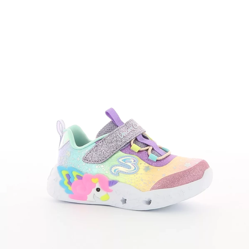 Image (1) de la chaussures Skechers - Baskets Multicolore en Textile