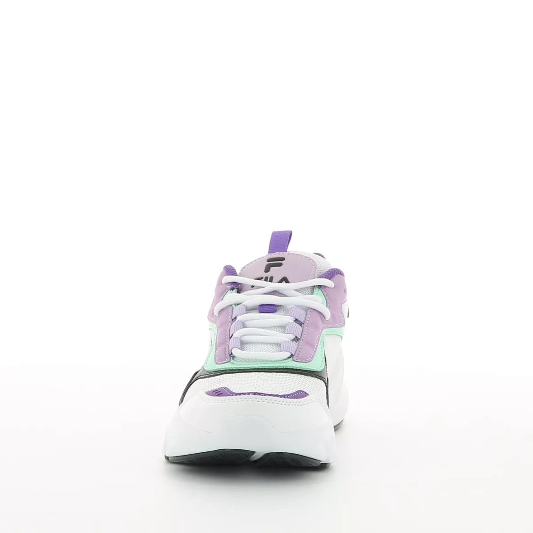 Image (5) de la chaussures Fila - Baskets Blanc en Textile
