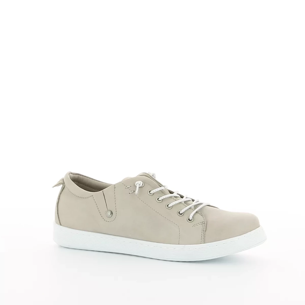 Image (1) de la chaussures Andrea Conti - Baskets Taupe en Cuir