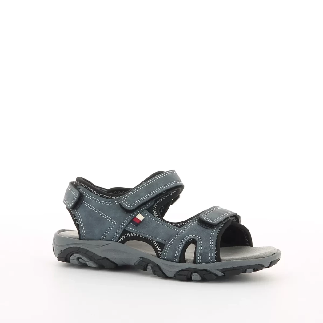 Image (1) de la chaussures Planet Footwear - Sandales et Nu-Pieds Bleu en Cuir synthétique