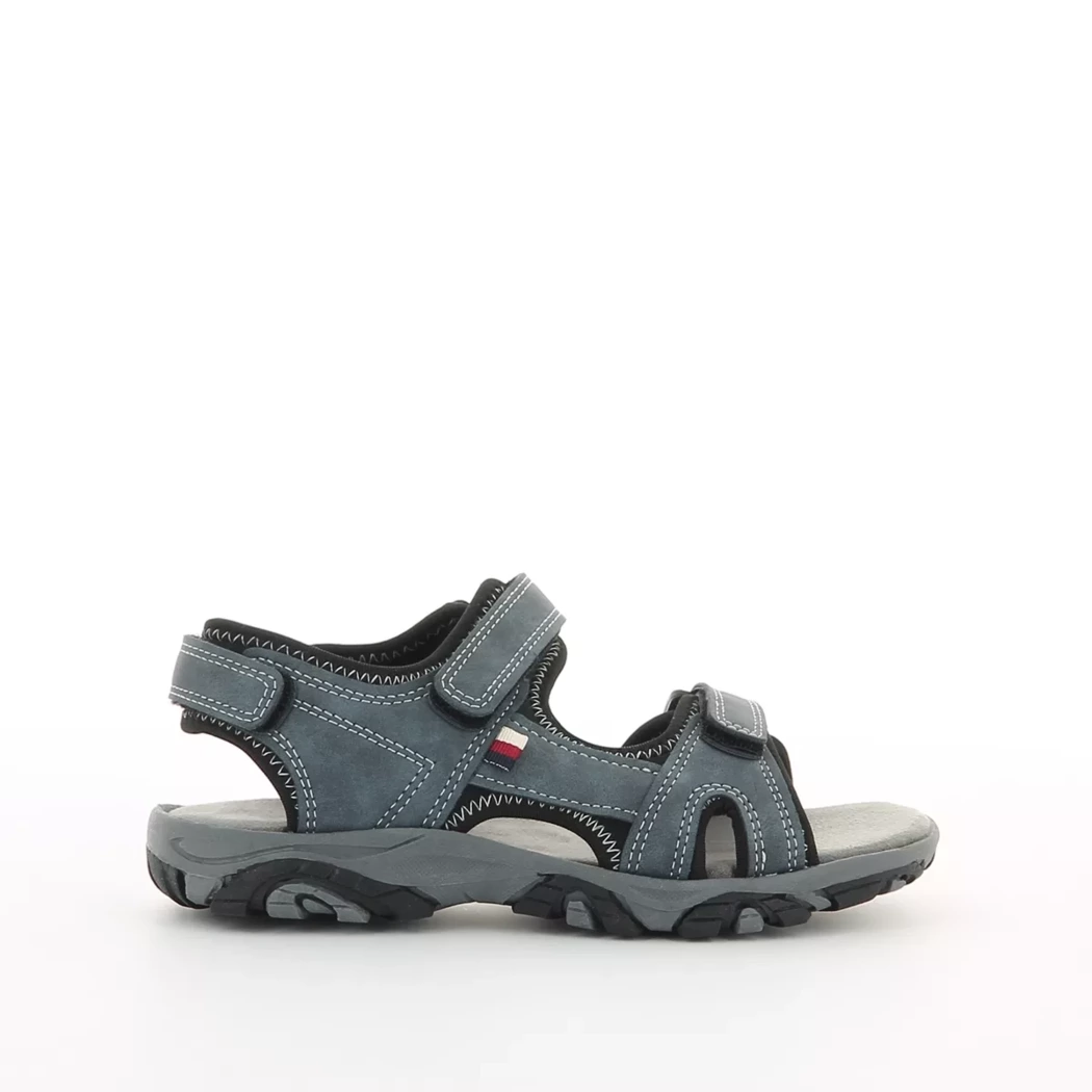 Image (2) de la chaussures Planet Footwear - Sandales et Nu-Pieds Bleu en Cuir synthétique