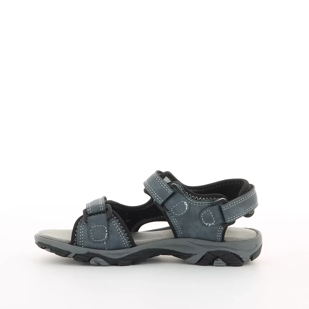 Image (4) de la chaussures Planet Footwear - Sandales et Nu-Pieds Bleu en Cuir synthétique