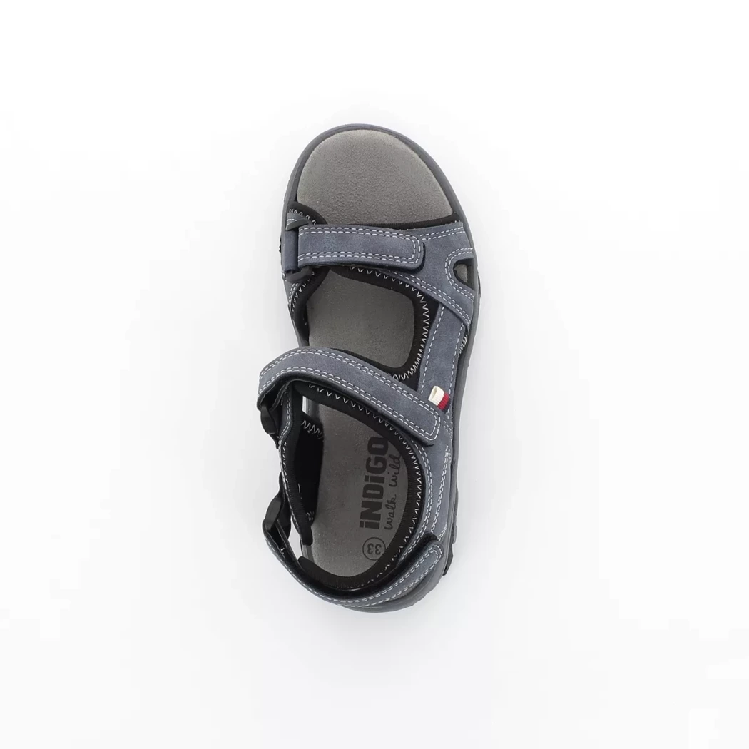 Image (6) de la chaussures Planet Footwear - Sandales et Nu-Pieds Bleu en Cuir synthétique