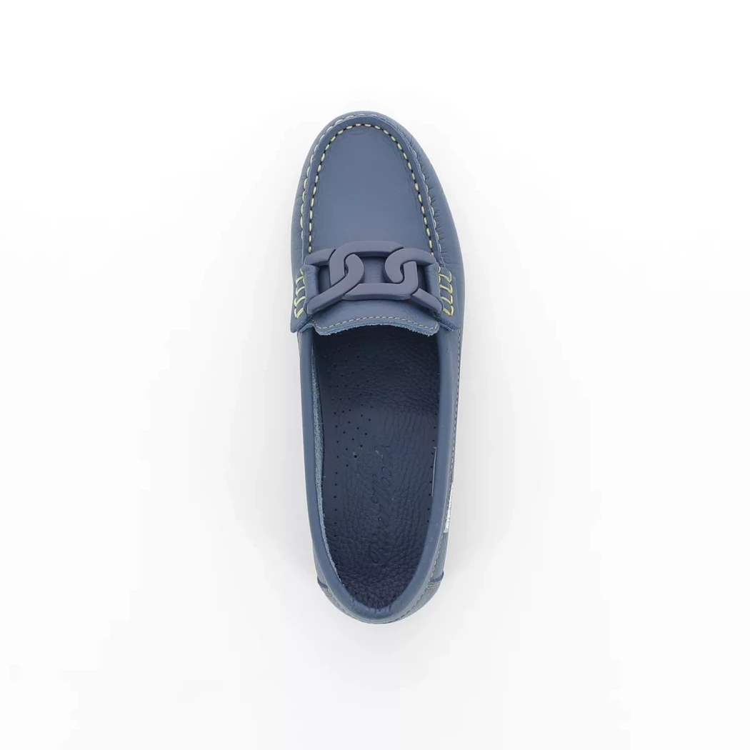 Image (6) de la chaussures Riverwoods - Mocassins Bleu en Cuir
