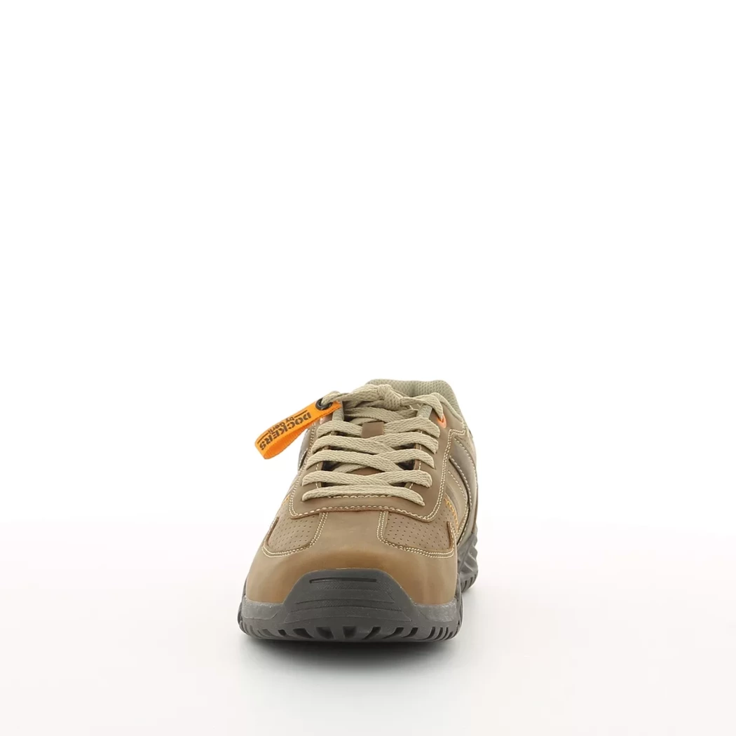 Image (5) de la chaussures Dockers - Baskets Cuir naturel / Cognac en Cuir synthétique