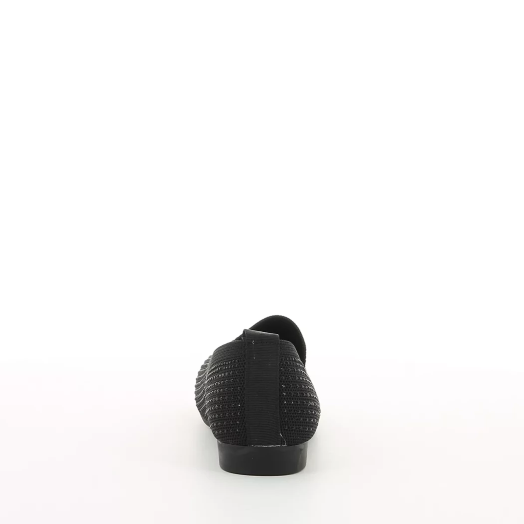 Image (3) de la chaussures 2 Go - Mocassins Noir en Textile