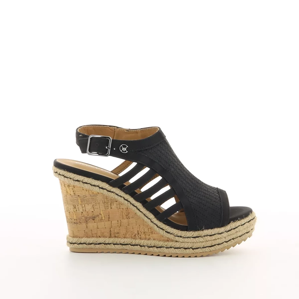 Image (2) de la chaussures Chattawak - Sandales et Nu-Pieds Noir en Cuir synthétique
