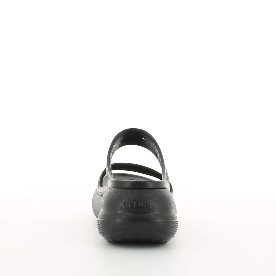 Image (3) de la chaussures Crocs - Mules et Sabots Noir en Caoutchouc