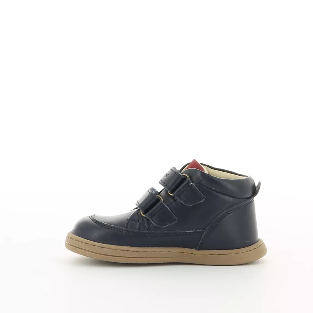 Image (4) de la chaussures Kickers - Bottines Bleu en Cuir