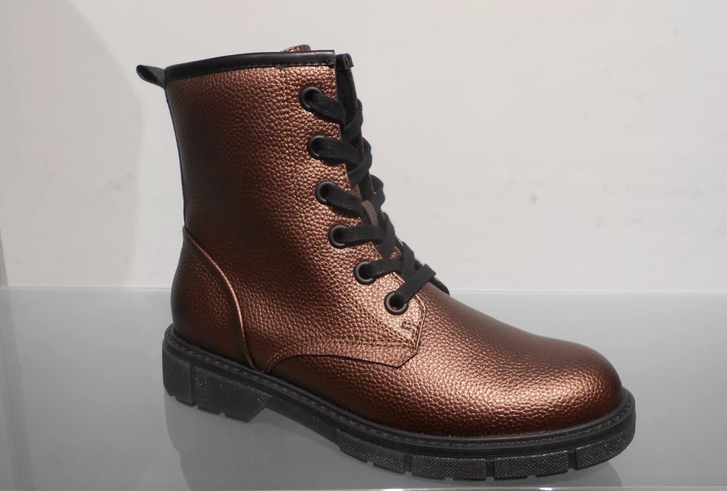 Image (1) de la chaussures Marco Tozzi - Bottines Or / Bronze / Platine en Cuir synthétique